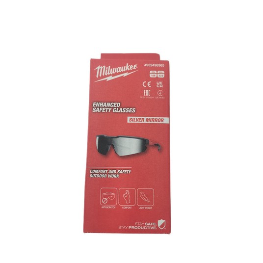 MILWAUKEE OKULARY LUSTRZANE ODP. NA ZARYSOWANIE -zdjęcie numer 1