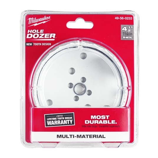 MILWAUKEE OTWORNICA BIMETALOWA 114mm -zdjęcie numer 4