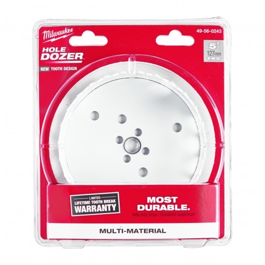 MILWAUKEE OTWORNICA BIMETALOWA 127mm -zdjęcie numer 4