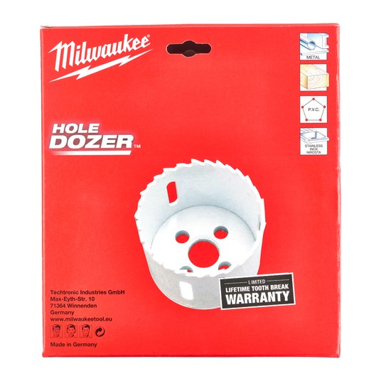 MILWAUKEE OTWORNICA BIMETALOWA 160mm -zdjęcie numer 4