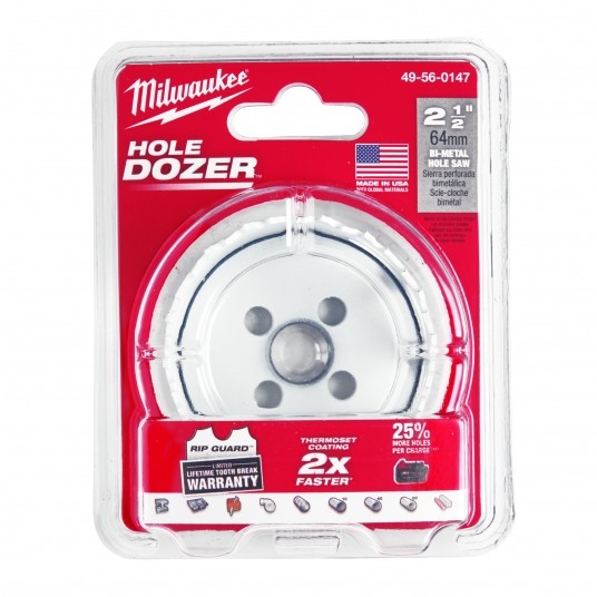 MILWAUKEE OTWORNICA BIMETALOWA 64mm -zdjęcie numer 4