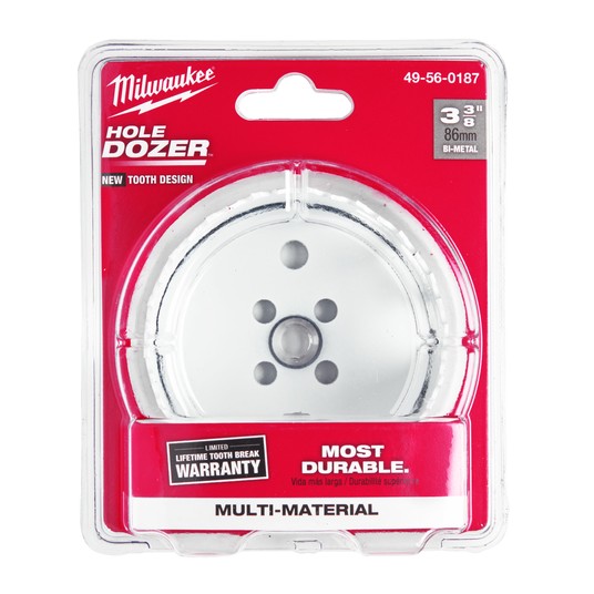 MILWAUKEE OTWORNICA BIMETALOWA 86mm -zdjęcie numer 4