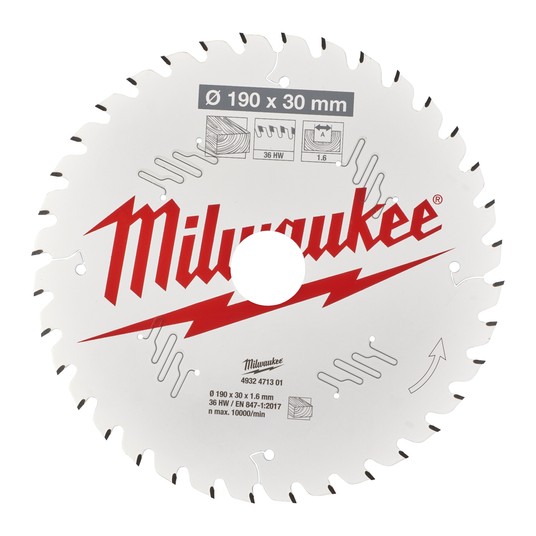 MILWAUKEE PIŁA TARCZOWA 184mm 24z 4932471297 -zdjęcie numer 1
