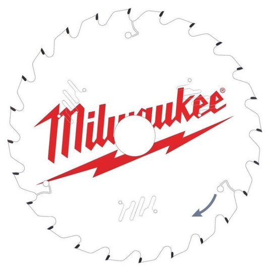 MILWAUKEE PIŁA TARCZOWA 210mm 24z ATB 4932478095 -zdjęcie numer 1