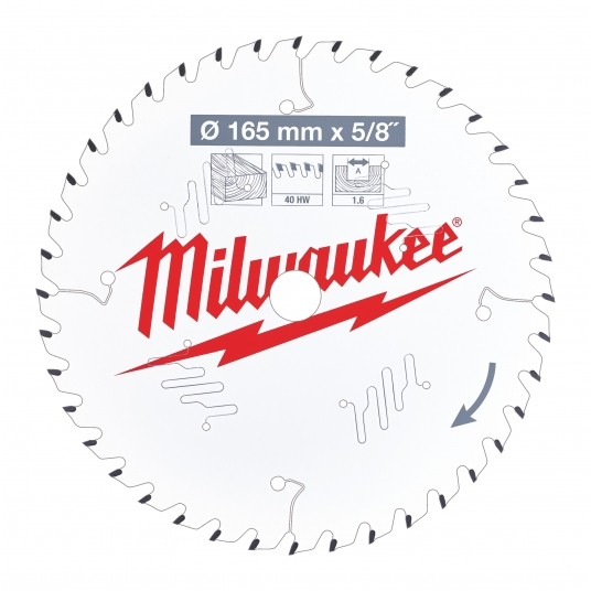 MILWAUKEE PIŁA TARCZOWA 216mm 24z ATB 4932471315 -zdjęcie numer 3
