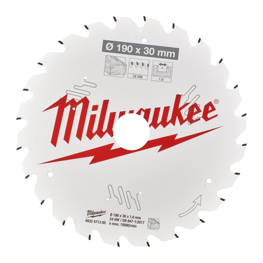 MILWAUKEE PIŁA TARCZOWA 235mm 60z 4932471308 -zdjęcie numer 1