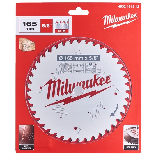 MILWAUKEE PIŁA TARCZOWA 250mm 40z ATB 4932472015 -zdjęcie numer 2