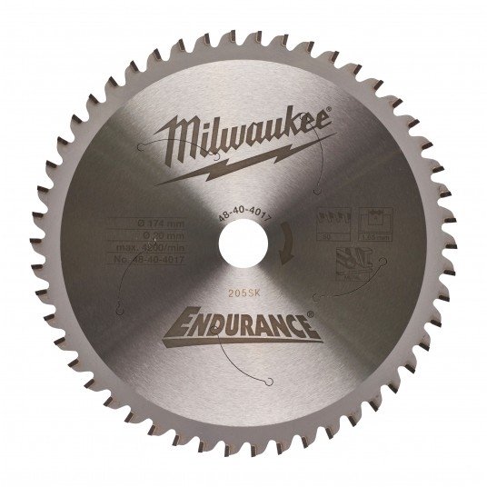 MILWAUKEE PIŁA TARCZOWA DO METALU 174mm 50z -zdjęcie numer 1