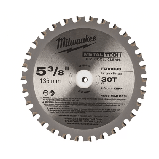 MILWAUKEE PIŁA TARCZOWA DO METALU 174mm 50z -zdjęcie numer 2