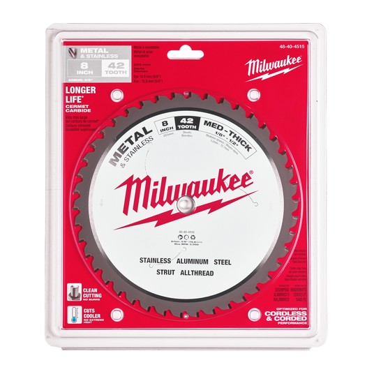 MILWAUKEE PIŁA TARCZOWA DO METALU 203mm 42z -zdjęcie numer 5