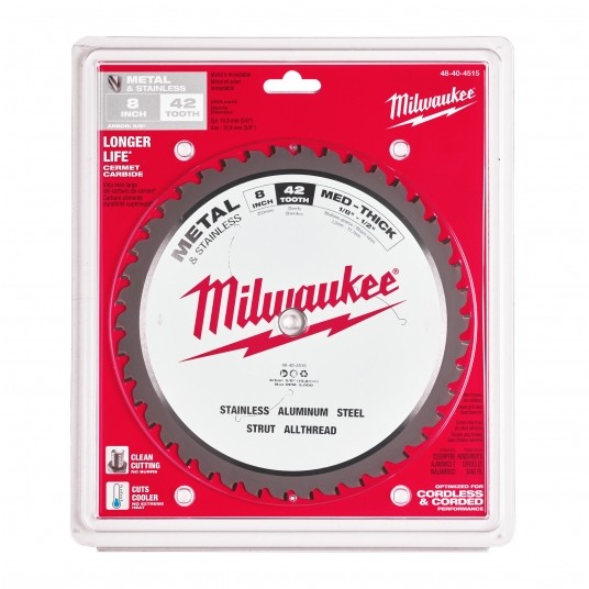 MILWAUKEE PIŁA TARCZOWA DO METALU 203mm 42z -zdjęcie numer 5
