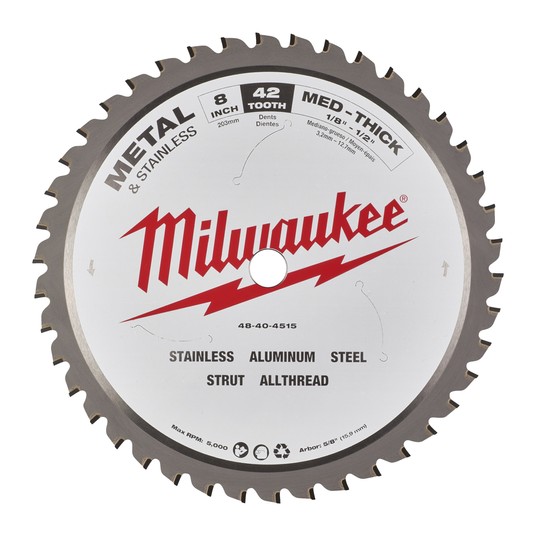MILWAUKEE PIŁA TARCZOWA DO METALU 203mm 42z -zdjęcie numer 4