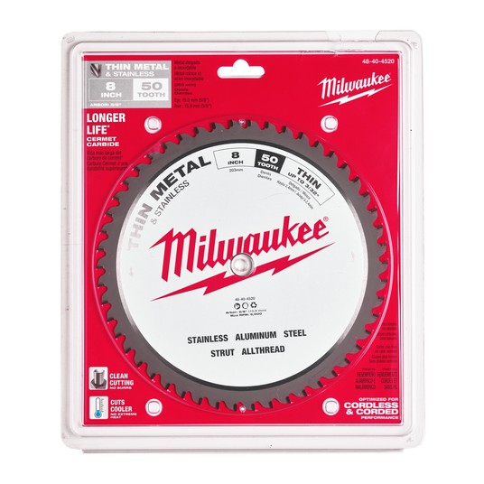 MILWAUKEE PIŁA TARCZOWA DO METALU 203mm 50z -zdjęcie numer 4