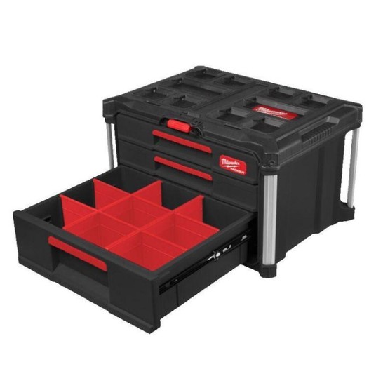 MILWAUKEE SKRZYNIA PACKOUT Z 2+1-SZUFL. 4932493190 -zdjęcie numer 3