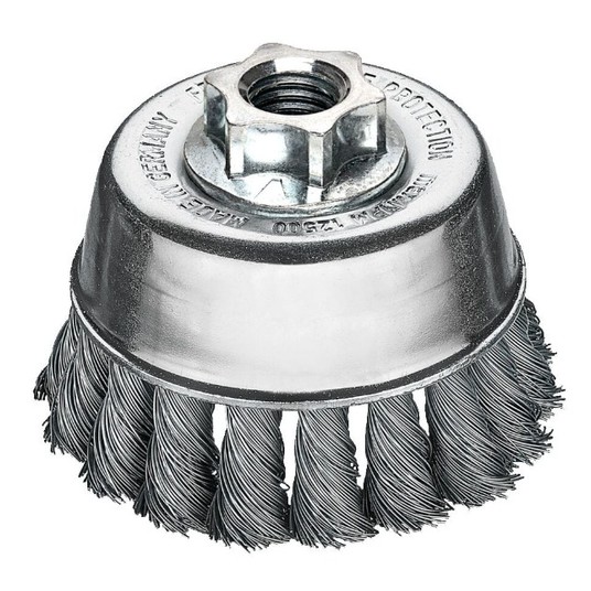 MILWAUKEE SZCZOTKA DOCZOŁOWA M14 65mm DR.SKR. -zdjęcie numer 1