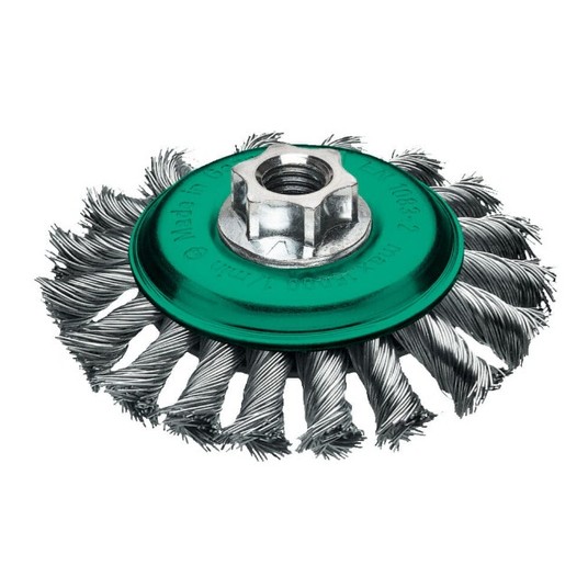 MILWAUKEE SZCZOTKA TARCZOWA M14 fi115 DR.SKR.INOX -zdjęcie numer 1