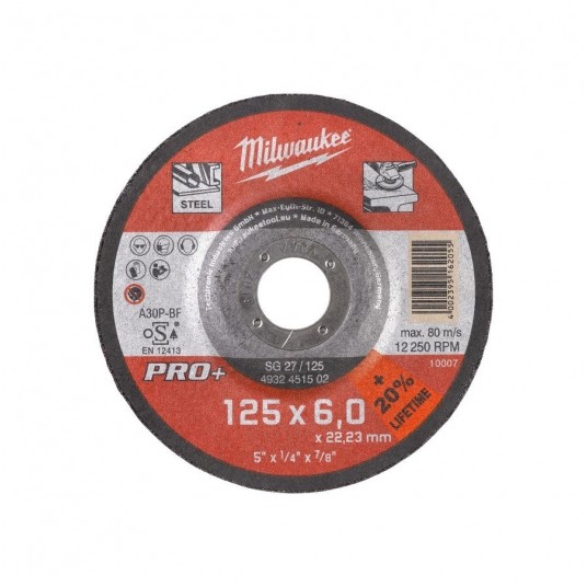 MILWAUKEE TARCZA 125X6 PRO+ -zdjęcie numer 1