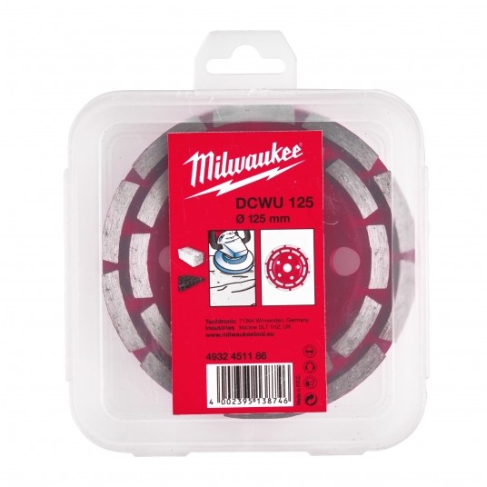 MILWAUKEE TARCZA DIAM. 125 DO SZLIF. 4932451186 -zdjęcie numer 3
