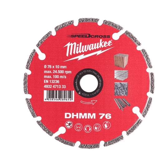 MILWAUKEE TARCZA DIAM. DHMM 76mm 4932471333 -zdjęcie numer 2