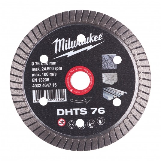 MILWAUKEE TARCZA DIAM. DHTi 76mm 4932464715 -zdjęcie numer 1