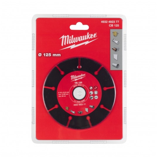 MILWAUKEE TARCZA DIAMENTOWA UNIW. 125 4932492377 -zdjęcie numer 2