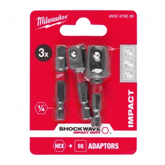 MILWAUKEE UCHWYT DO NASADEK UDAROWYCH 1/2,3/8,1/4" -zdjęcie numer 2