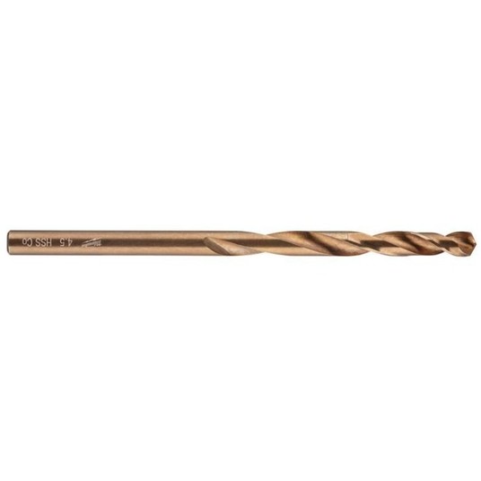 MILWAUKEE WIERTŁO DO METALU HSS-G RED COBALT 4.5 -zdjęcie numer 1