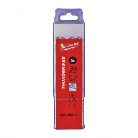 MILWAUKEE WIERTŁO DO METALU THUNDERWEB 11,0mm -zdjęcie numer 2