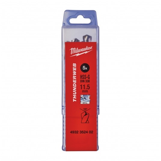 MILWAUKEE WIERTŁO DO METALU THUNDERWEB 11,5mm -zdjęcie numer 2