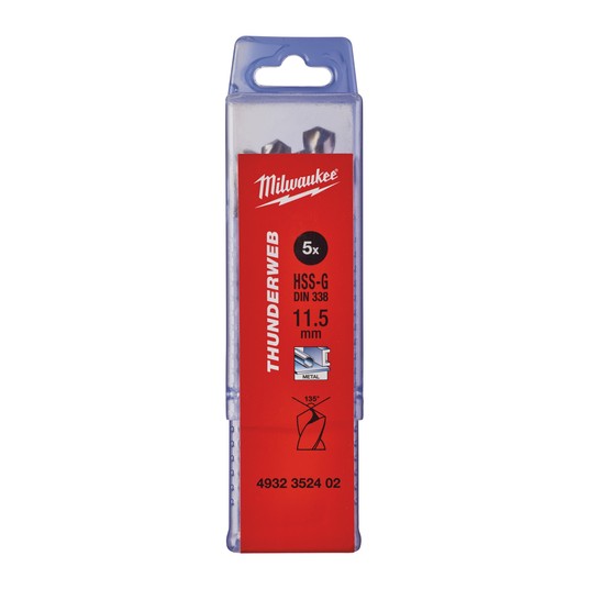 MILWAUKEE WIERTŁO DO METALU THUNDERWEB 11,5mm -zdjęcie numer 2