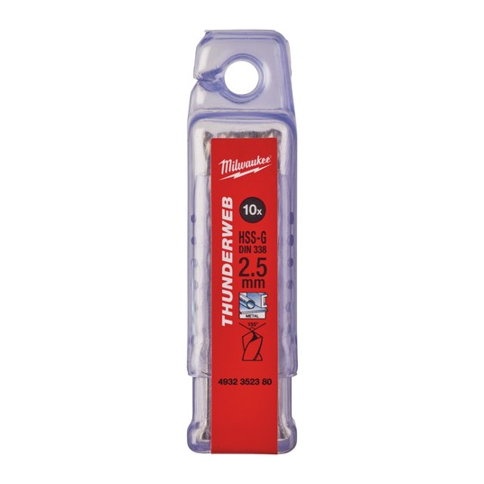 MILWAUKEE WIERTŁO DO METALU THUNDERWEB 2,5mm -zdjęcie numer 2