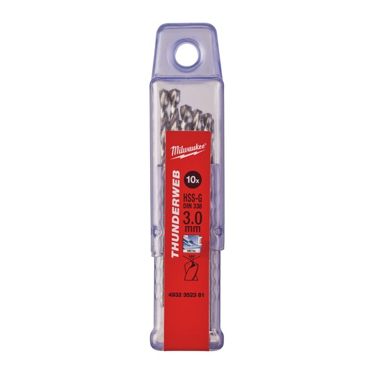MILWAUKEE WIERTŁO DO METALU THUNDERWEB 3,0mm -zdjęcie numer 2