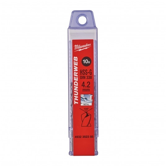 MILWAUKEE WIERTŁO DO METALU THUNDERWEB 4,2mm -zdjęcie numer 2