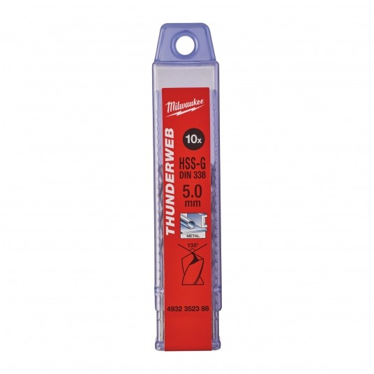 MILWAUKEE WIERTŁO DO METALU THUNDERWEB 5,0mm -zdjęcie numer 2