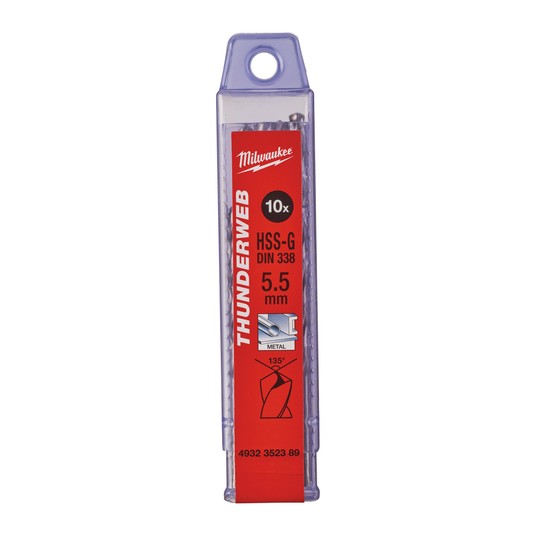 MILWAUKEE WIERTŁO DO METALU THUNDERWEB 5,5mm -zdjęcie numer 2