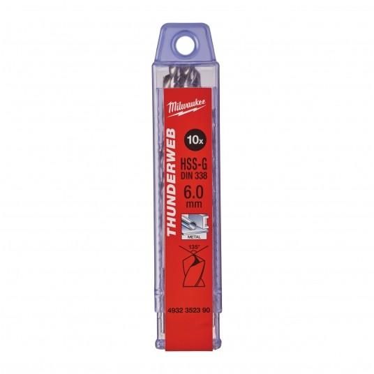 MILWAUKEE WIERTŁO DO METALU THUNDERWEB 6,0mm -zdjęcie numer 2