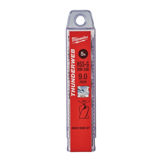 MILWAUKEE WIERTŁO DO METALU THUNDERWEB 9,0mm -zdjęcie numer 2