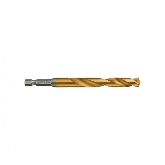 MILWAUKEE WIERTŁO DO METALU TYTAN 10.0mm 6K 1/4" -zdjęcie numer 1