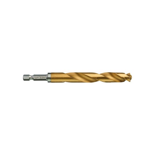 MILWAUKEE WIERTŁO DO METALU TYTAN 12.0mm 6K 1/4" -zdjęcie numer 1