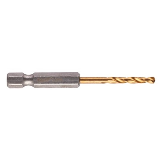 MILWAUKEE WIERTŁO DO METALU TYTAN 3.0mm 6K 1/4" -zdjęcie numer 1