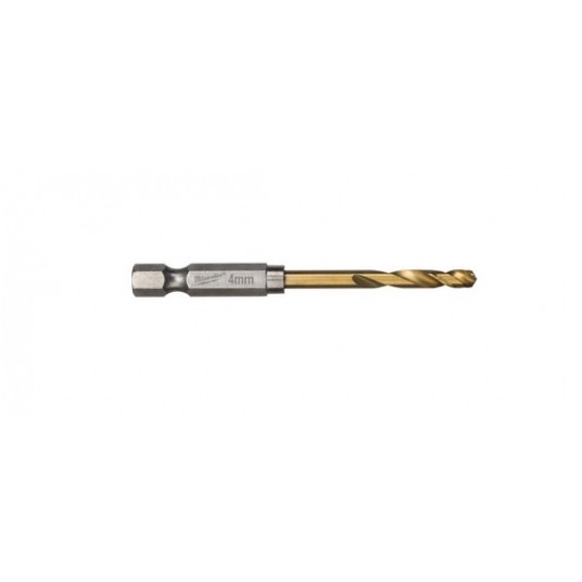 MILWAUKEE WIERTŁO DO METALU TYTAN 4.0mm 6K 1/4" -zdjęcie numer 1