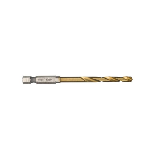 MILWAUKEE WIERTŁO DO METALU TYTAN 5.0mm 6K 1/4" -zdjęcie numer 1