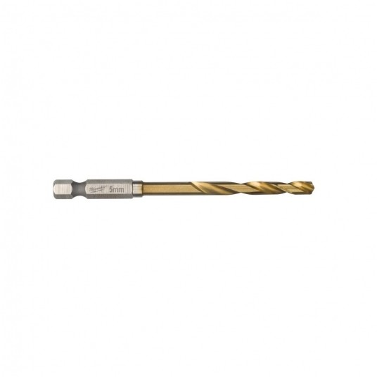 MILWAUKEE WIERTŁO DO METALU TYTAN 5.0mm 6K 1/4" -zdjęcie numer 1