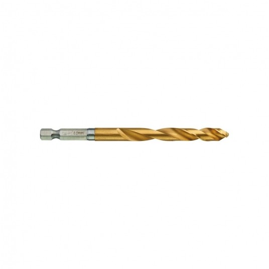 MILWAUKEE WIERTŁO DO METALU TYTAN 8.0mm 6K 1/4" -zdjęcie numer 1