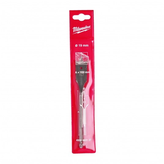 MILWAUKEE WIERTŁO PIÓROWE DO DREWNA 19X152mm -zdjęcie numer 2
