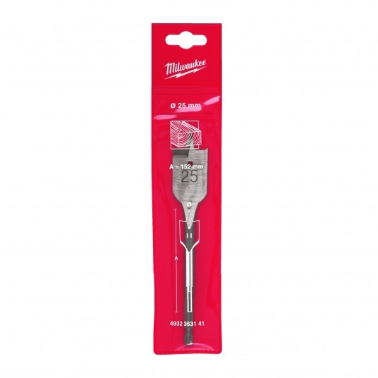 MILWAUKEE WIERTŁO PIÓROWE DO DREWNA 25X152mm -zdjęcie numer 1