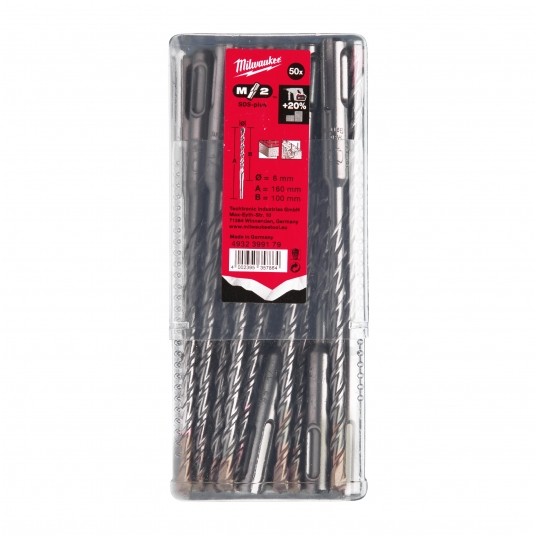 MILWAUKEE WIERTŁO SDS+ 6X100/160mm -zdjęcie numer 4