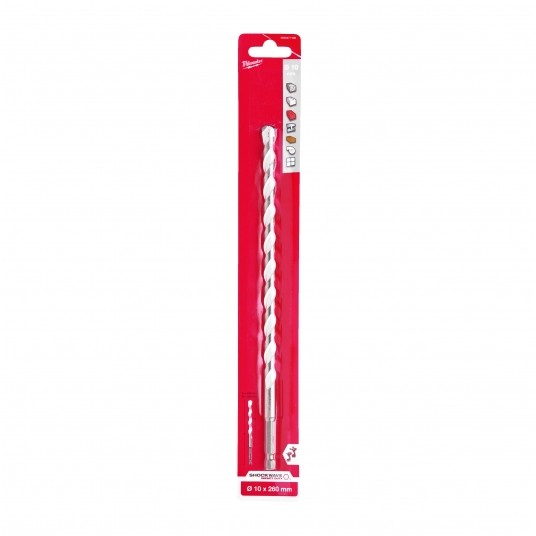 MILWAUKEE WIERTŁO UNIWERSALNE 10X260mm -zdjęcie numer 2
