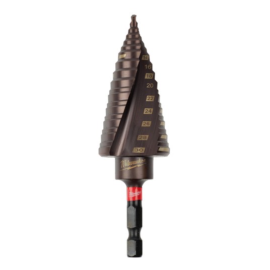MILWAUKEE WIERTŁO WIELOSTOPNIOWE 4-30mm BIT 1/4" -zdjęcie numer 3