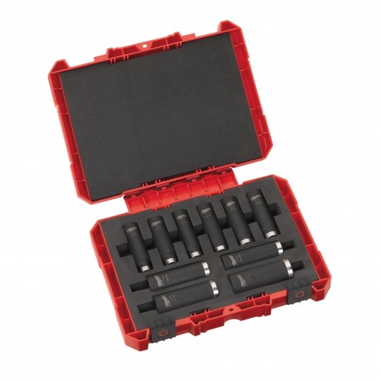 MILWAUKEE ZESTAW NASADEK HEX 1/2" 10szt 4932352861 -zdjęcie numer 4